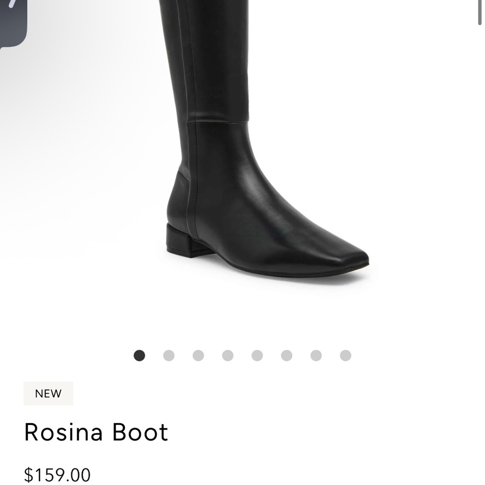 Anne Klein Women's Black Over the Knee Boots